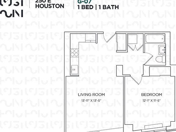 2nd image of 250 E Houston St #G1