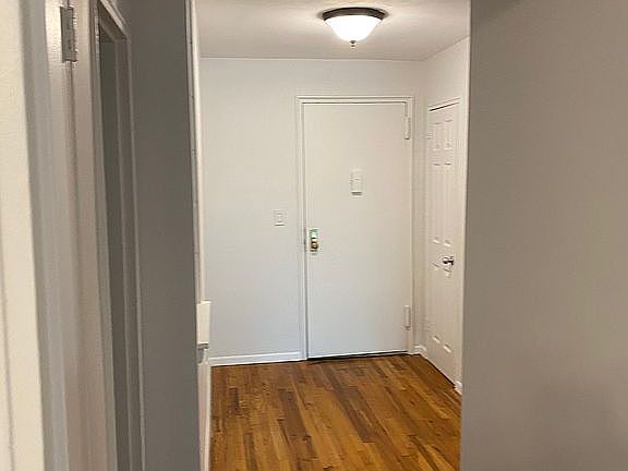 Hallway leading to entry