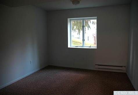 Office number one measures13'8" X 11'1" and has new carpeting and thermopane windows.