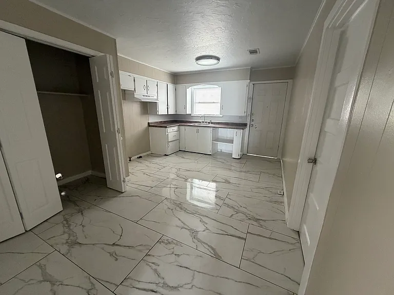 Kitchen - also has the washer and Dryer closet (far left)