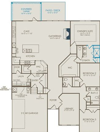 Home Design Layout with Structural Options