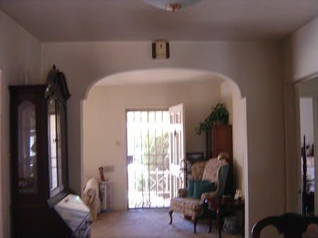 Entry Viewed From Dining Room