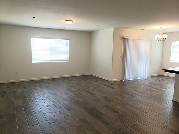 Large open space for living/dining/kitchen.