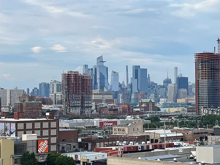 NE view of Hudson Yards from the terrace