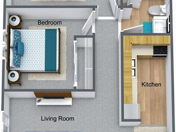 3rd image of 1050 Newton Rd APT 6