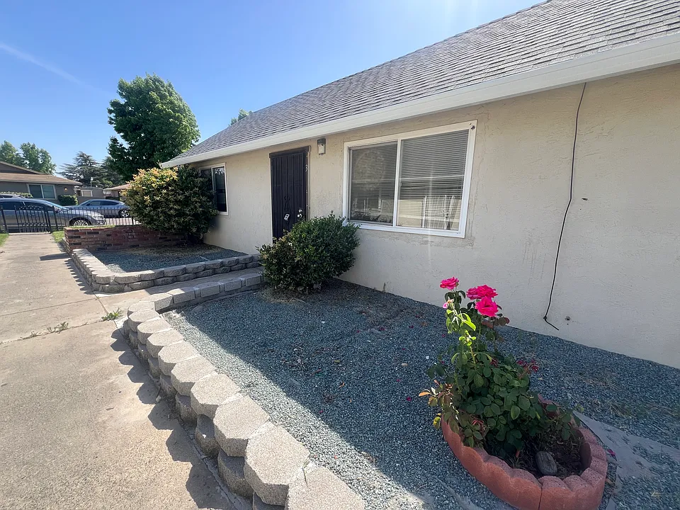 Front facing toward street
