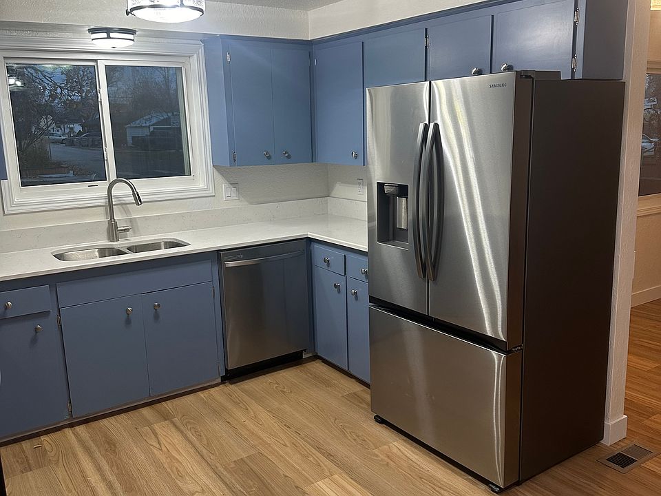 View of the Kitchen from the dinning area.
