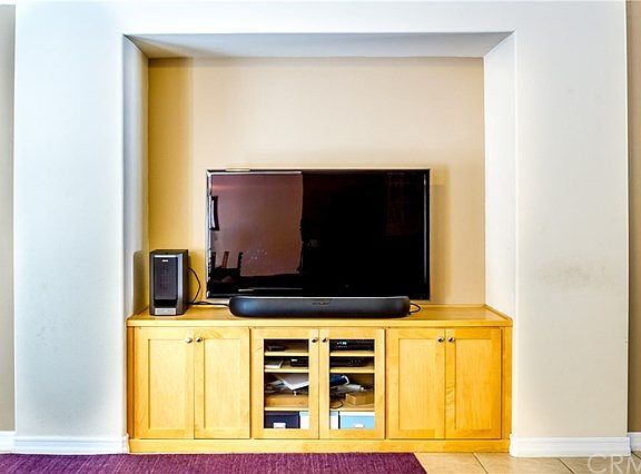 Built In entertainment center