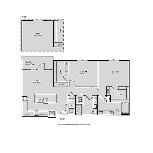 Floor plan B2
