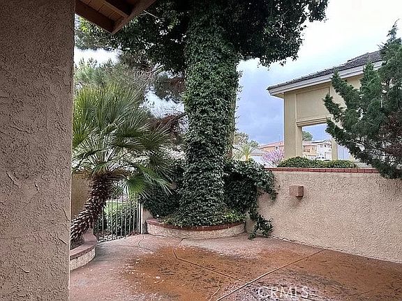 Front patio area