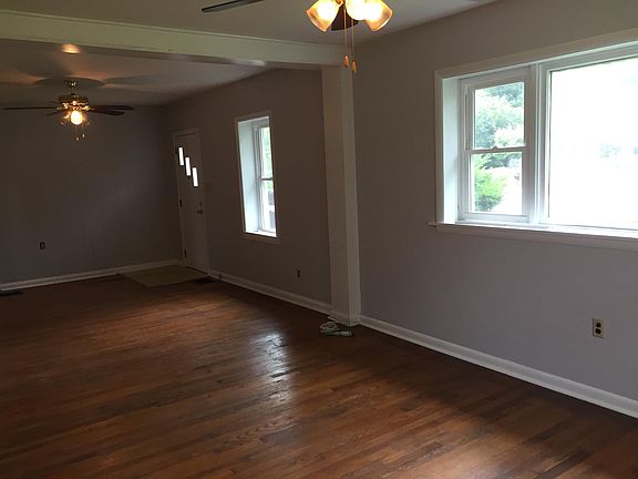 Open living area is spacious.