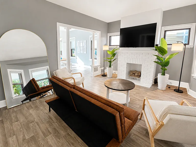 Spacious main living area with great natural light