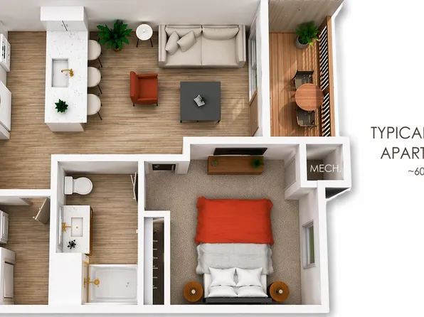 1621West Apartments, 1621 W 9th St #A326558f3, Lawrence, KS 66044