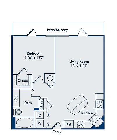 Floor plan A1C
