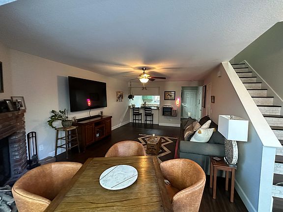 Entry to living room