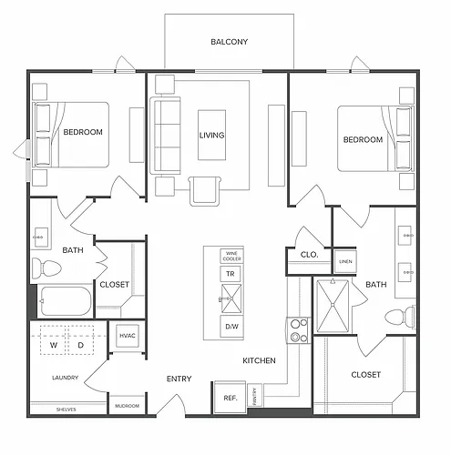 Floor plan B3