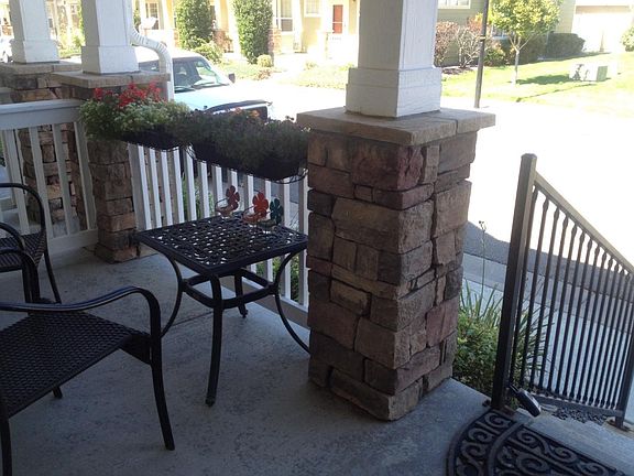 Covered front porch