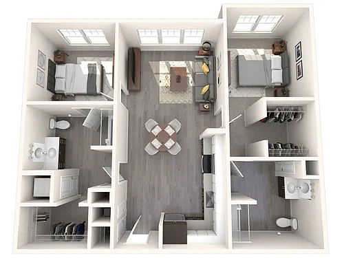 Floor plan B1