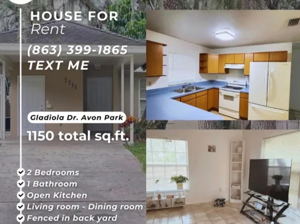 1311 W Gladiola Dr, Avon Park, FL 33825