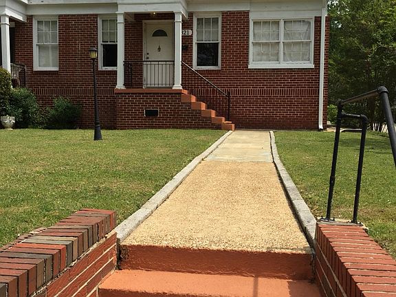 Front, back & side entrances