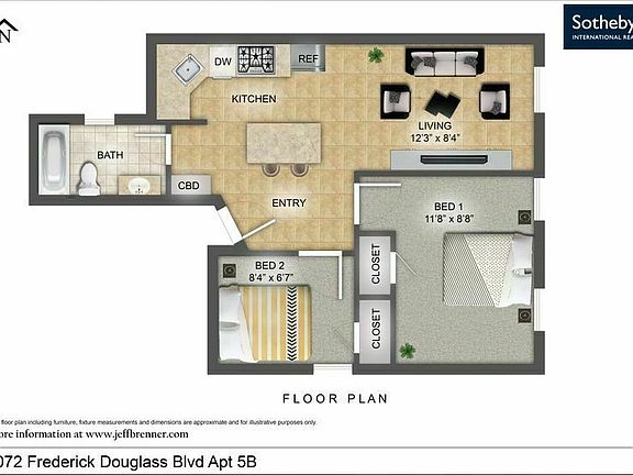 2nd image of 2072 Frederick Douglass Blvd APT 5B