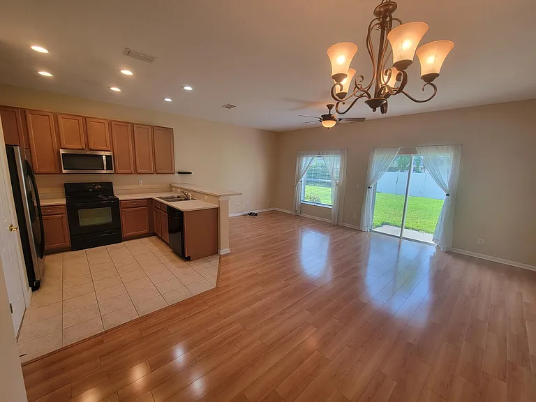 Open Floor Plan Kitchen