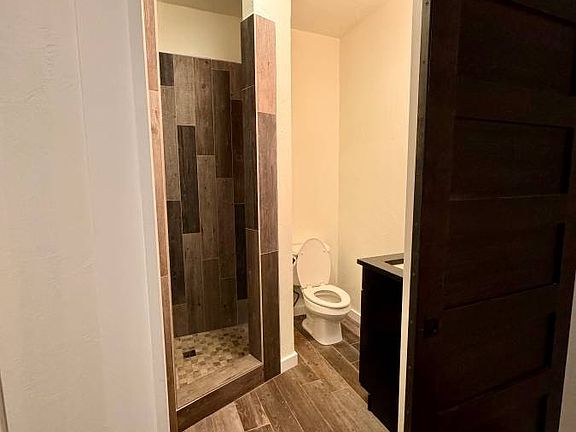 Primary bedroom attached bathroom
