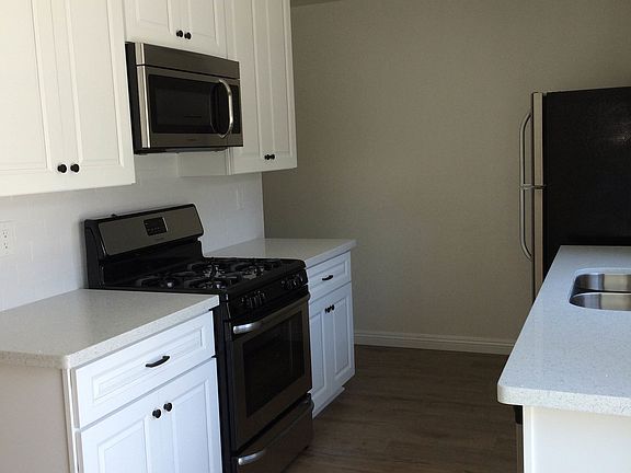 New Stainless Steel appliances, refrigerator included.