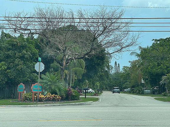 The Entrance of the Road