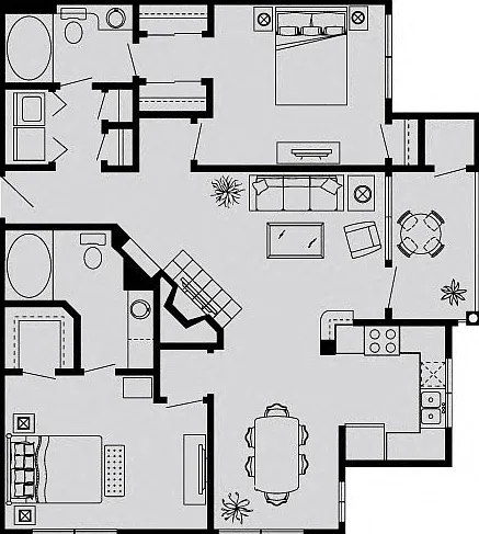 Tuscany Apartments — Photo 38