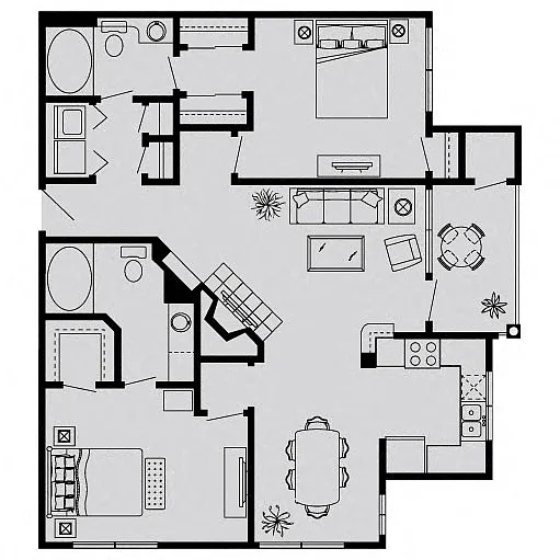 Floor plan E
