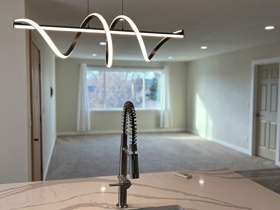 View from dining area to living area