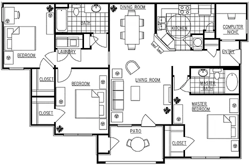 Floor plan C1
