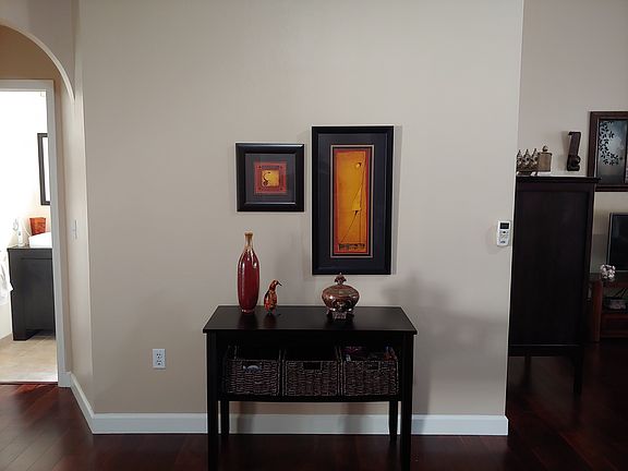 As you enter the home...