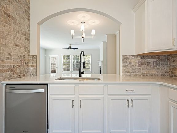 Kitchen Archway -Dining and Living Room View