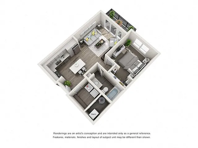 Floor plan A10A