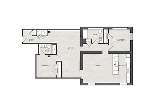 Floor plan 2R