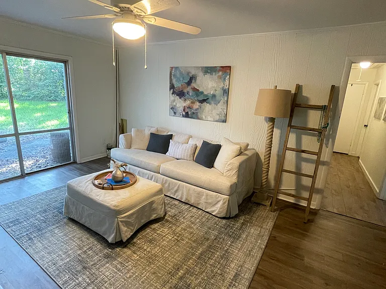 Additional living area off kitchen