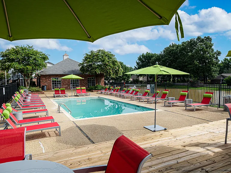 Soak up the sun poolside with friends at Southwind Apartments in Richland, MS!