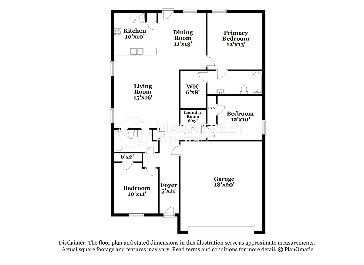 Floor Plan - 8417 Bell Ridge Ln