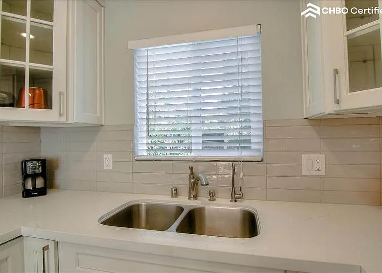 Double Sink with Aqua Pure Water Filter
