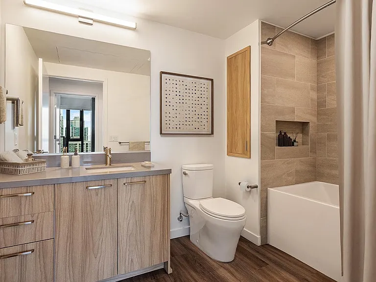 Virtually Staged Two-Bedroom Bath - The Torrey