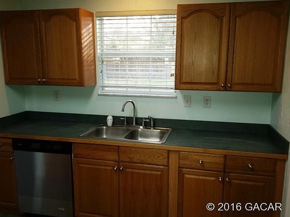 Window view of back yard