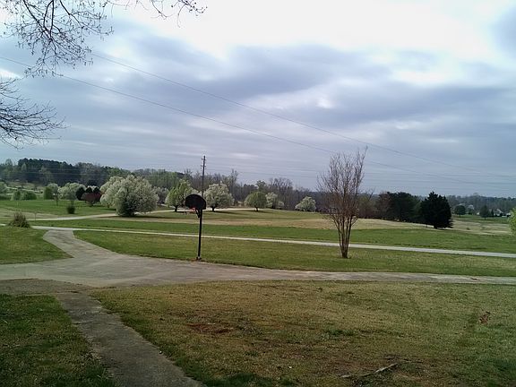 View from front of house