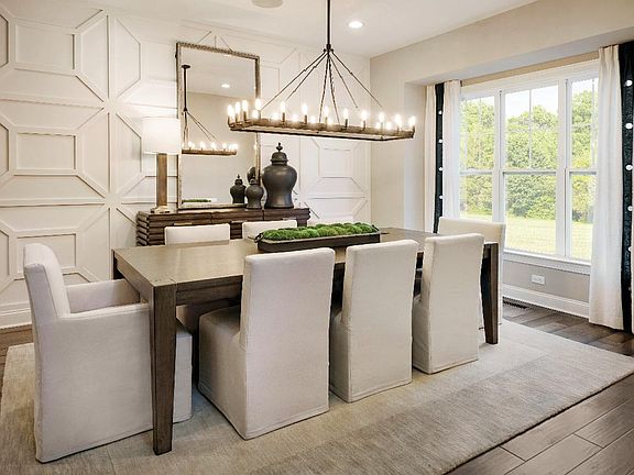 Spacious dining room for entertaining