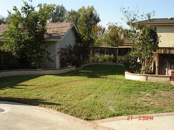 Approximate 1700 square foot back yard. Great for watching the kids from the kitchen or summer parties