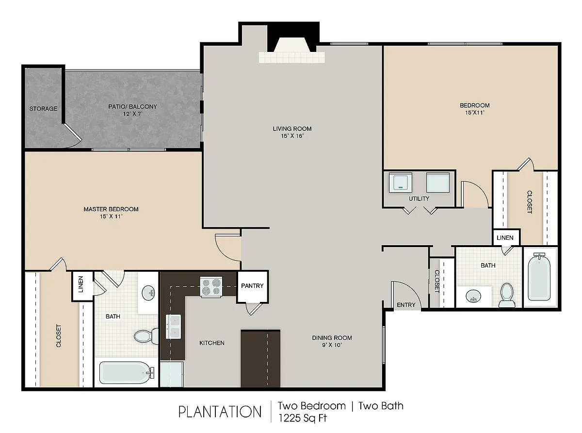 Floor plan Renovated