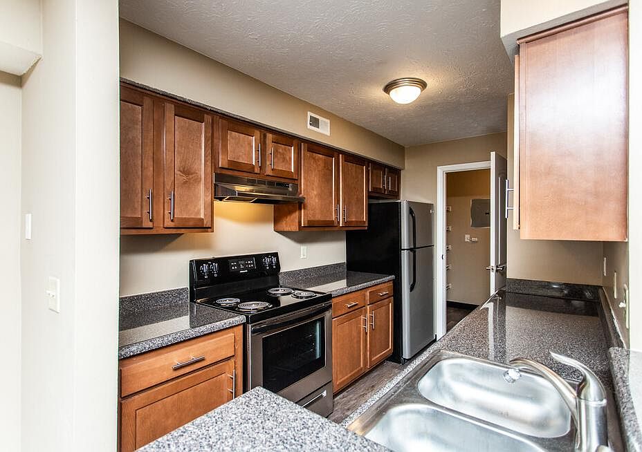 Alley style kitchen