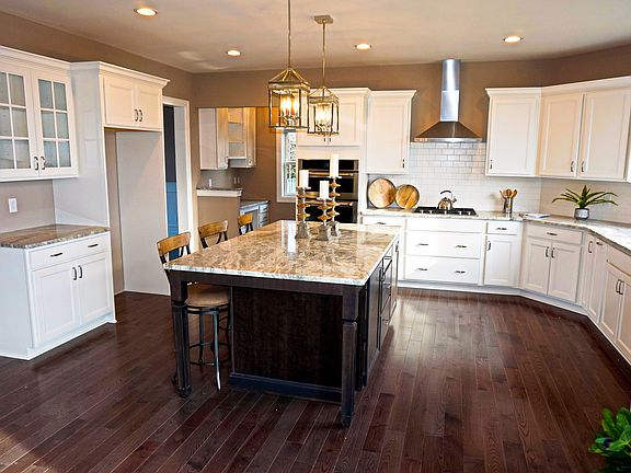 spacious kit & huge island  