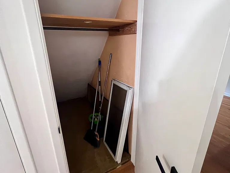 Hallway storage closet